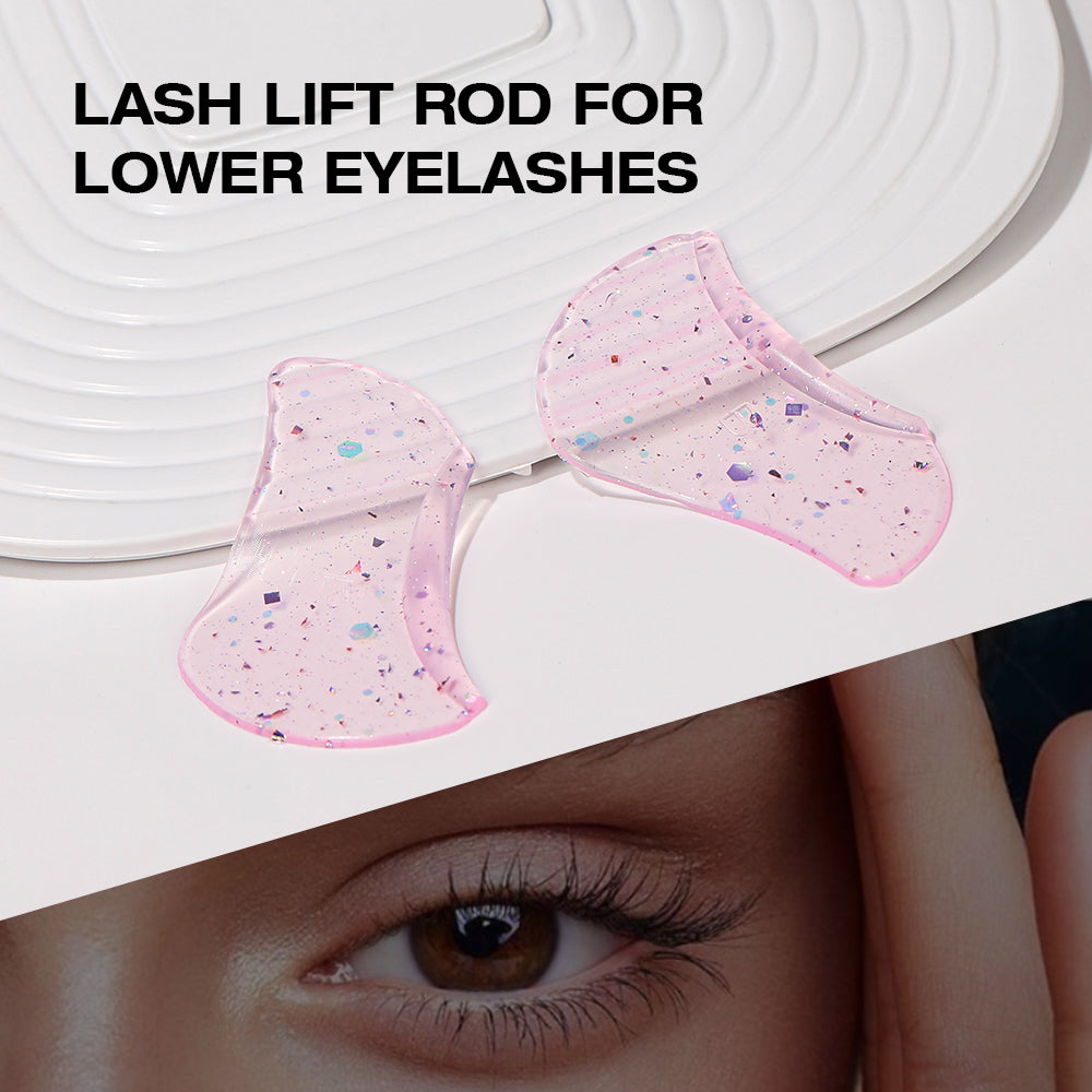 Ysen's Eyelash Lifting Pads, Self-Adhesive, 2 pieces, Korean glue-free eyelash lifting pads, Reusable, soft silicone eyelash pads for protection, for home use or in the salon.