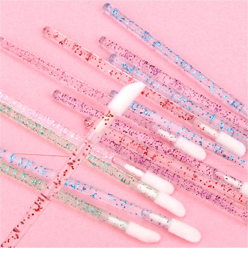 50Pcs Eyelash Lifting Lip Brush