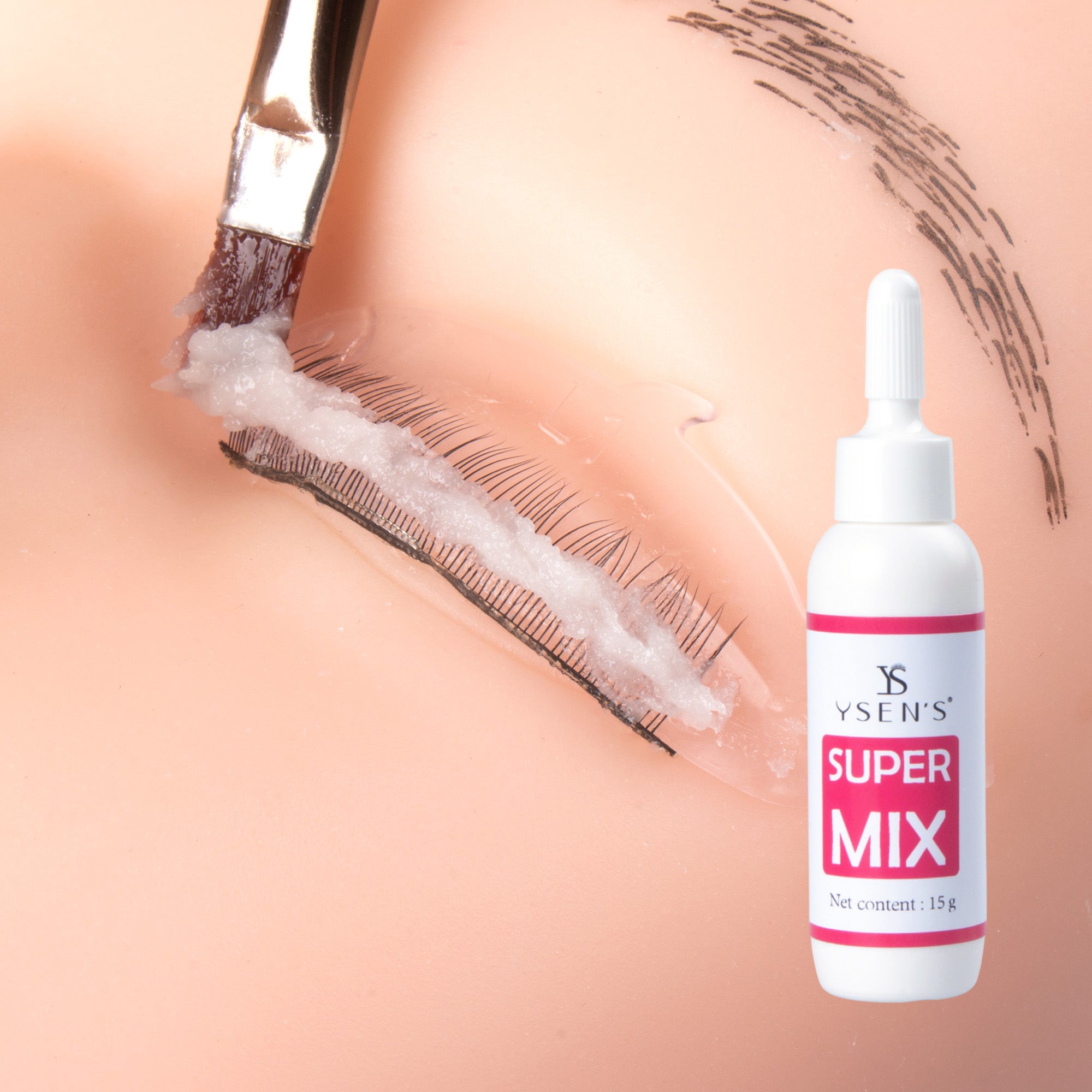 Ysens Eyelash Lifting Powder 5g/15g, Lash Lift Powder, Super Mix, Korean Lash Lifting, For home use or in the salon