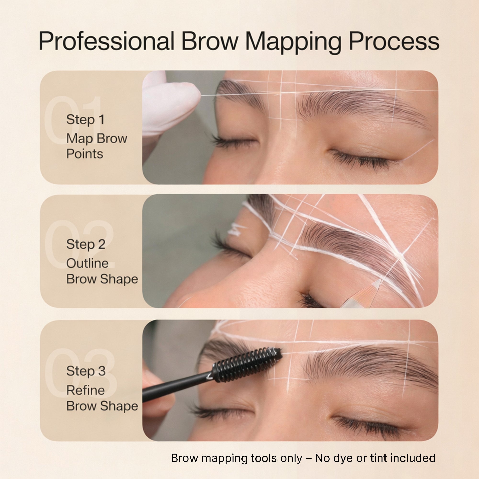 YSEN'S Brow Mapping Kit