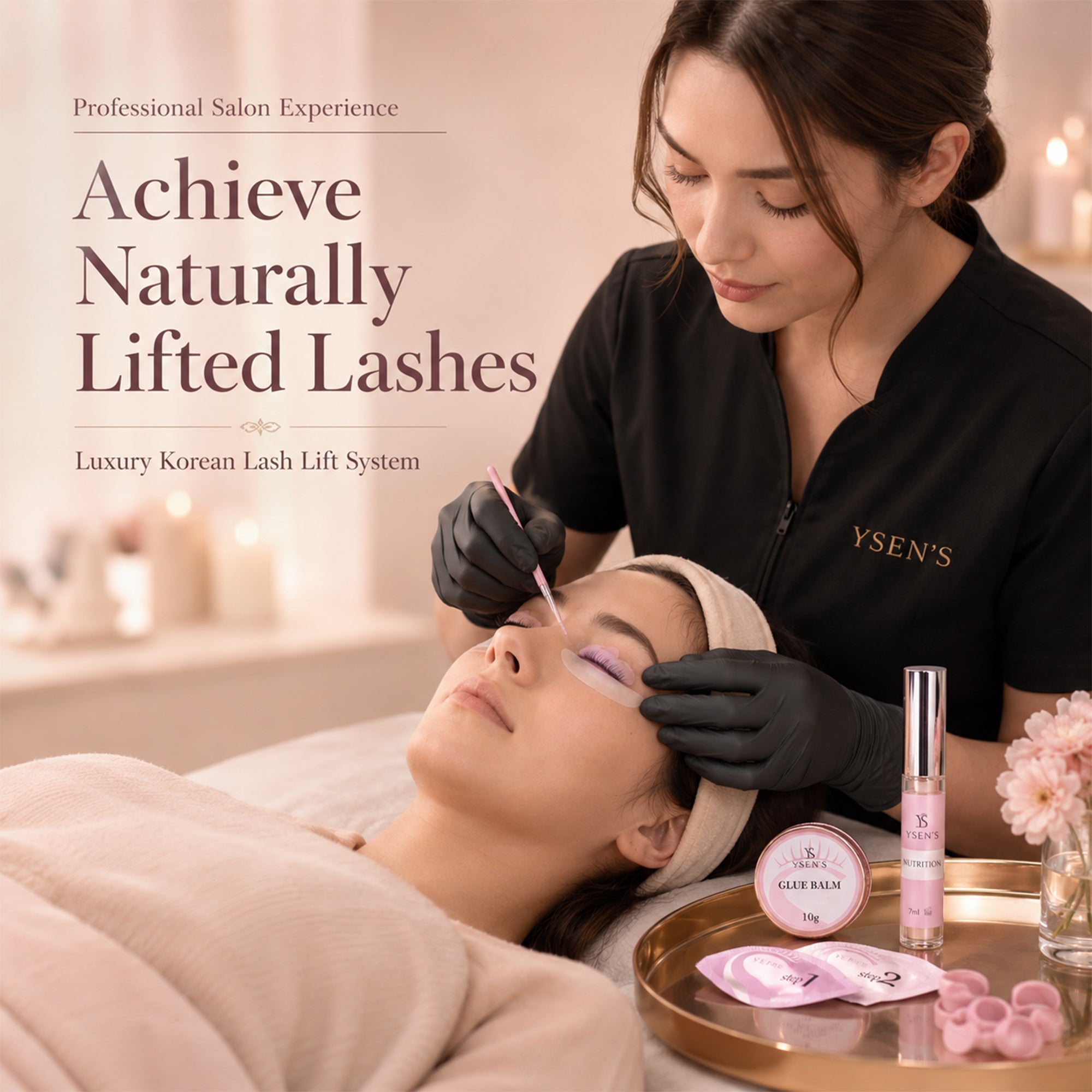 Ysen's Brow & Lash Lift and Tint Kit 2026 Upgraded Version