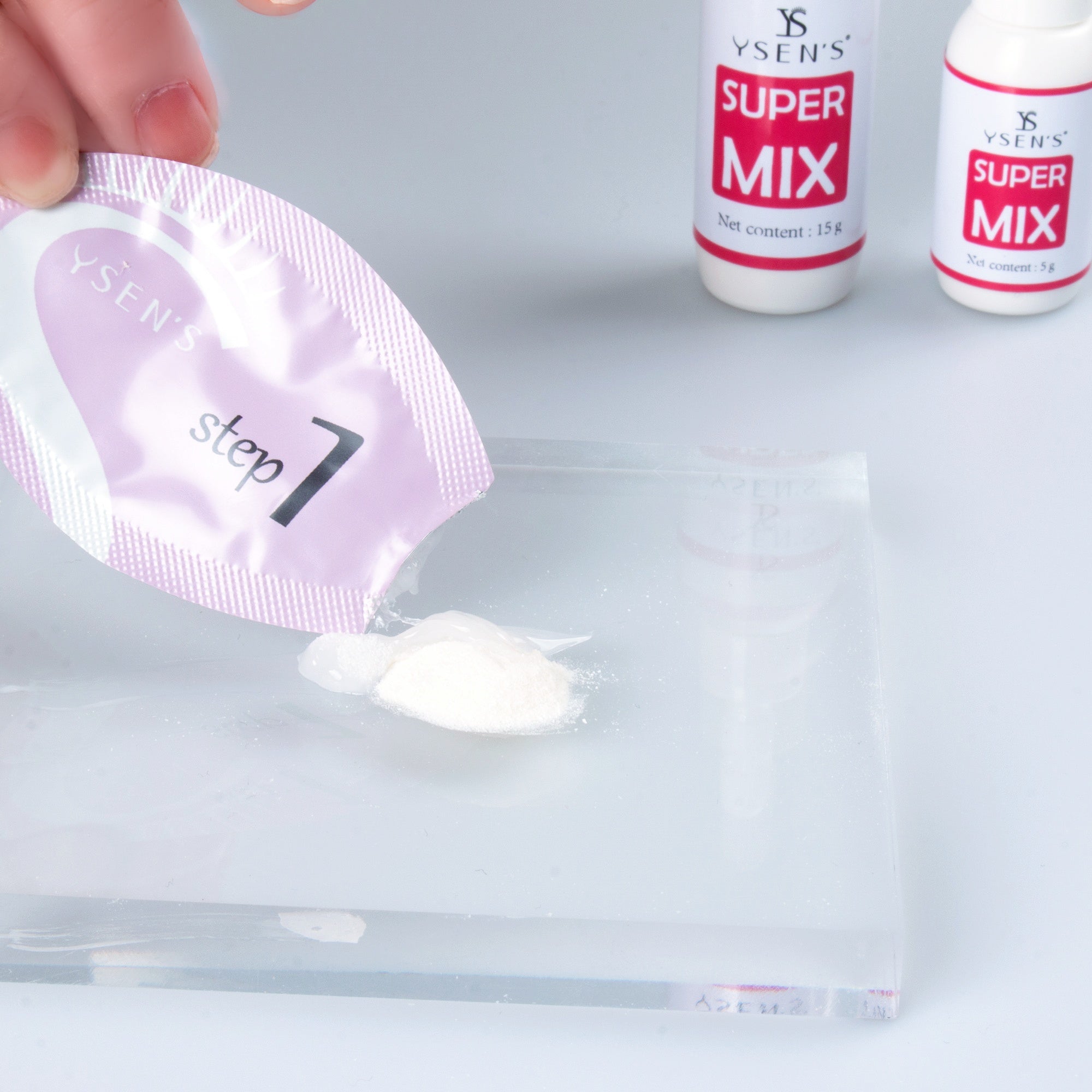 Ysens Eyelash Lifting Powder 5g/15g, Lash Lift Powder, Super Mix, Korean Lash Lifting, For home use or in the salon