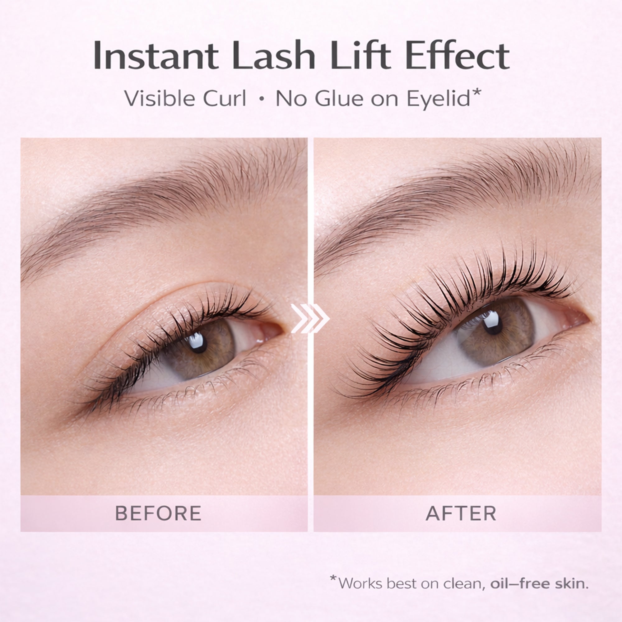 Ysen's Lash Lift Shields Self Adhesive 5 Sizes Lash Lift Pads No Glue Rods Reusable Silicon Soft Eyelash Pads for Shield DIY Use at Home or Salon