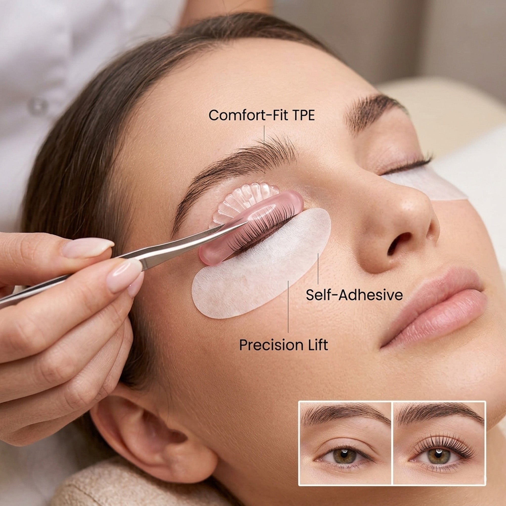 Ysen's Korean Lash Lift Pads Self Adhesive