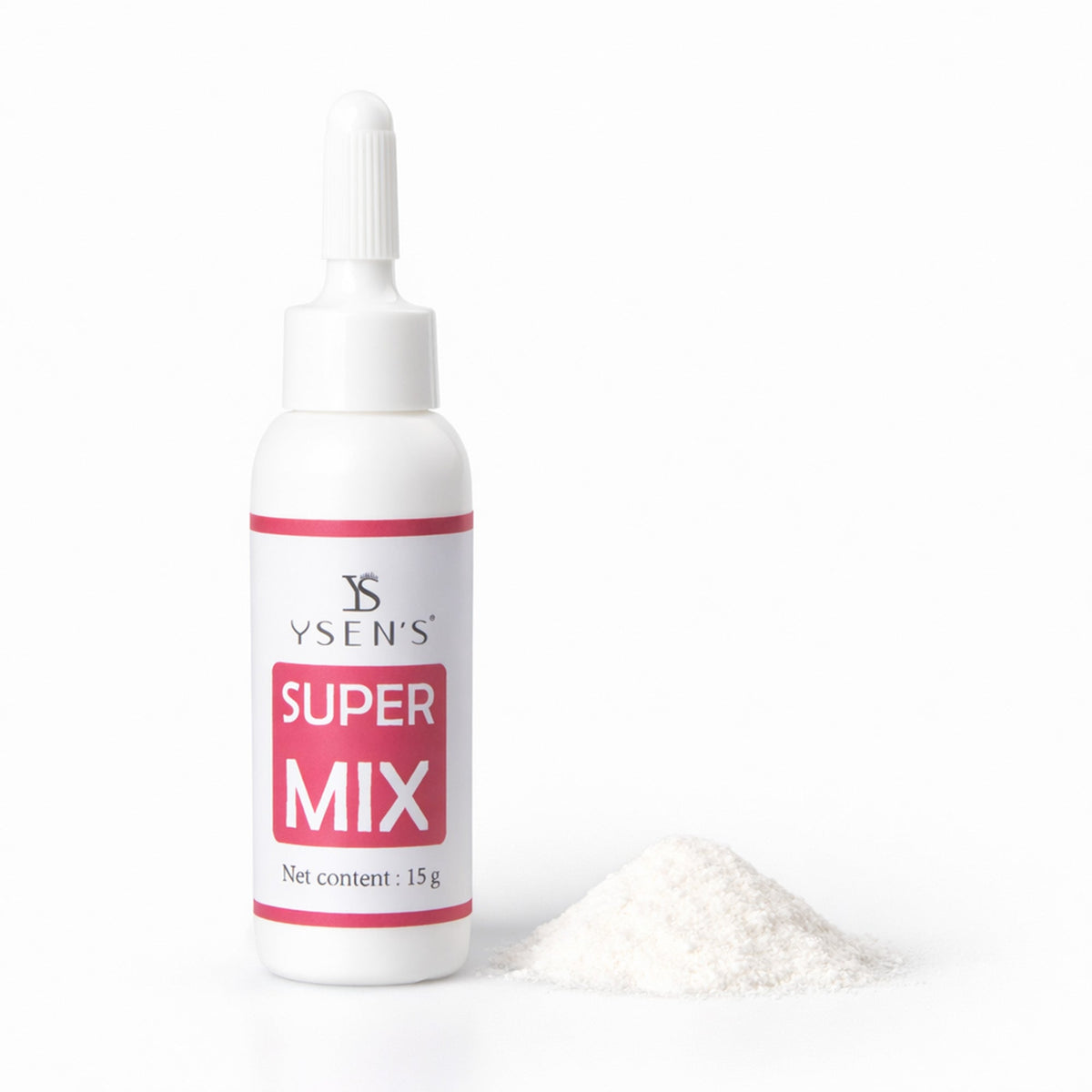YSEN’S lash lift mixing powder container in the 15g size