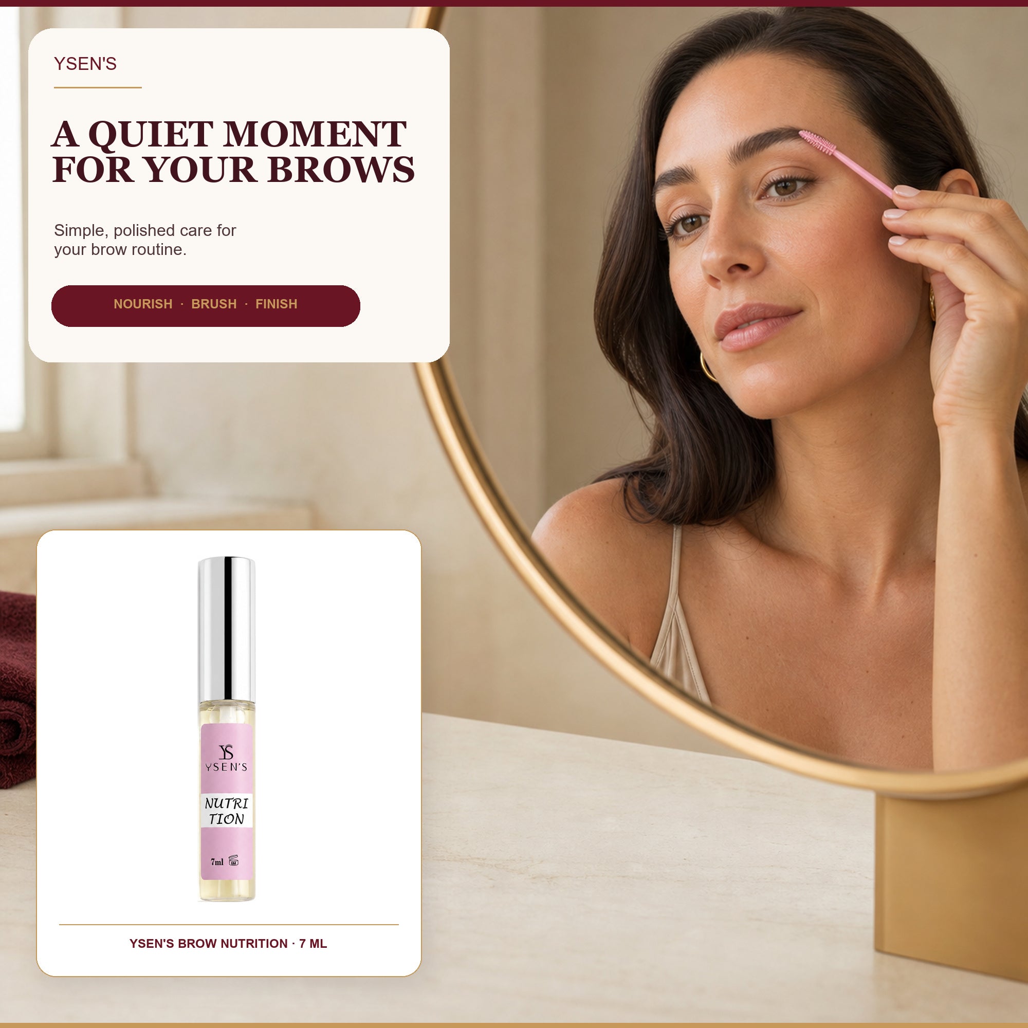 YSEN’S Brow Nutrition Post-Lamination Conditioner – 7ml