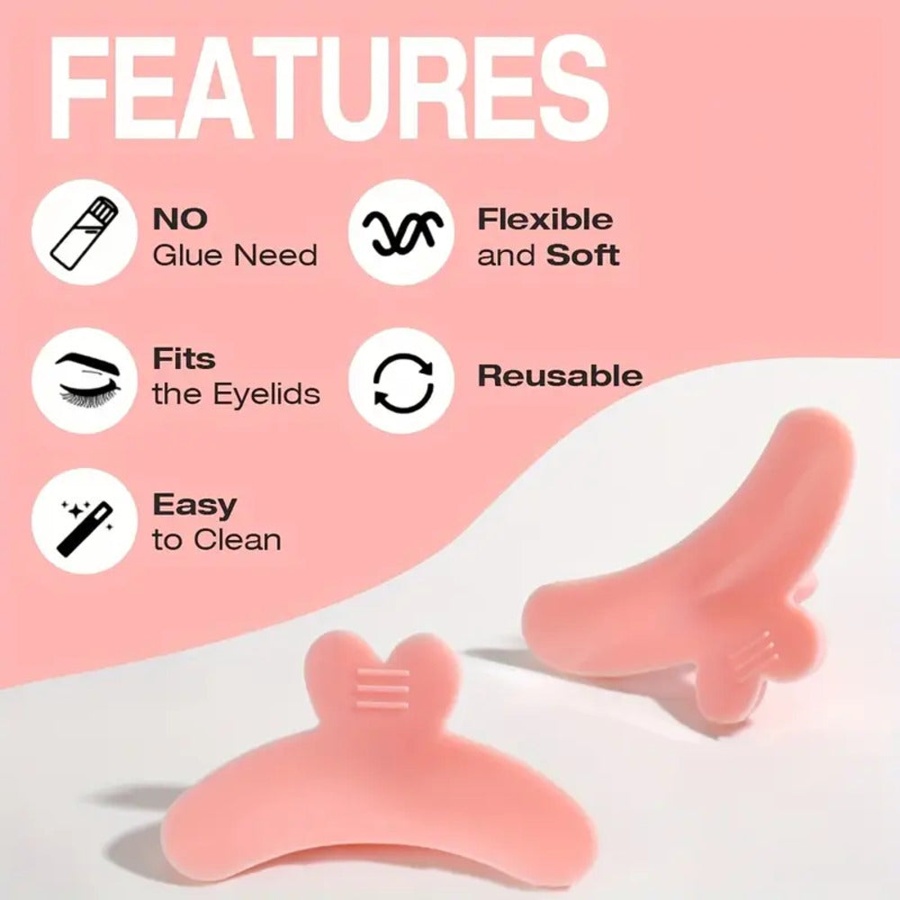 Ysen's Eyelash Lifting Reverse Shields, Easy Lash Lift and Tint, No Lash Glue Required, Suitable for Beginners and Professional Salons (1 Piece) Visit the Ysen's Store