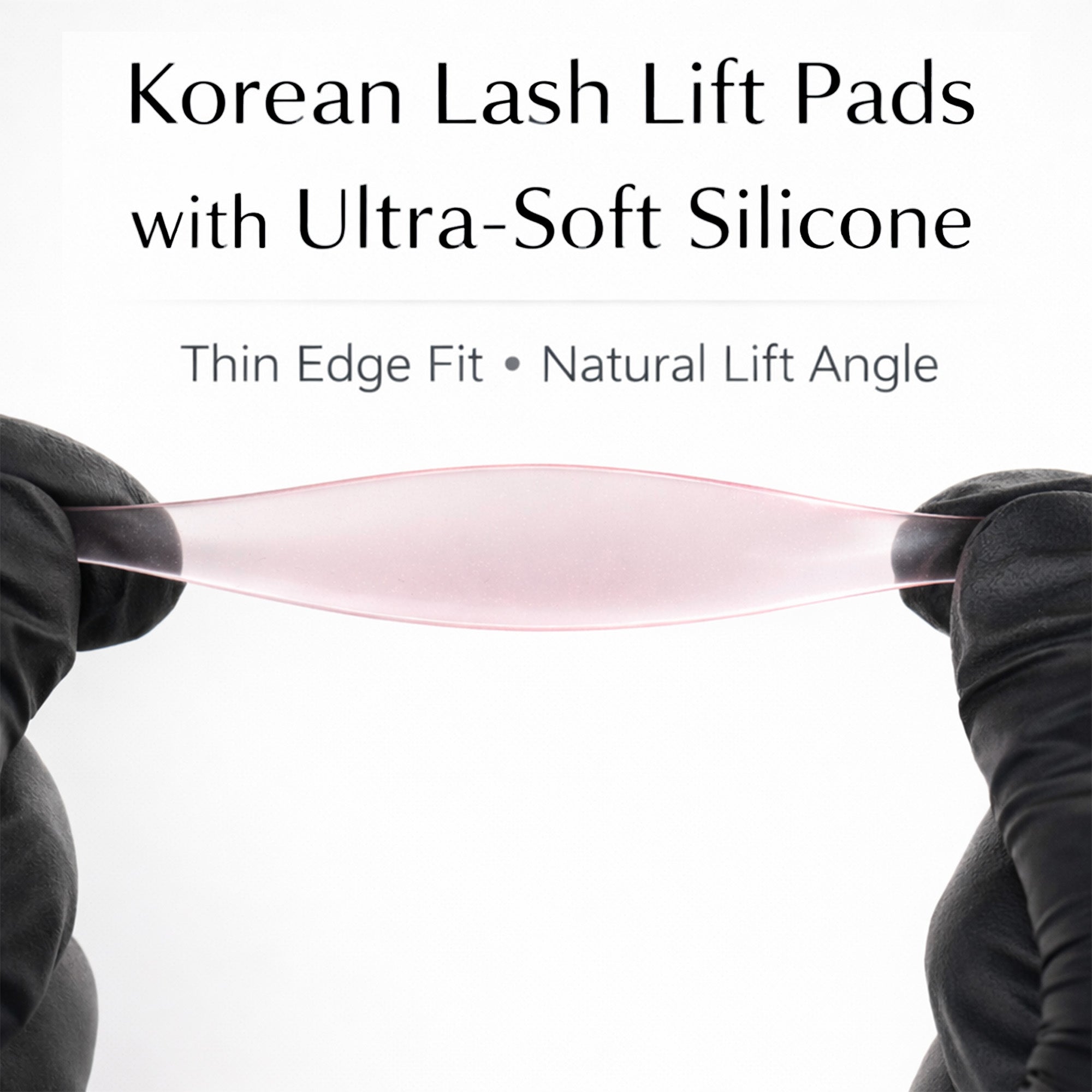 Ysen's Eyelash Lifting Pads, Self-Adhesive, 2 pieces, Korean glue-free eyelash lifting pads, Reusable, soft silicone eyelash pads for protection, for home or salon use.