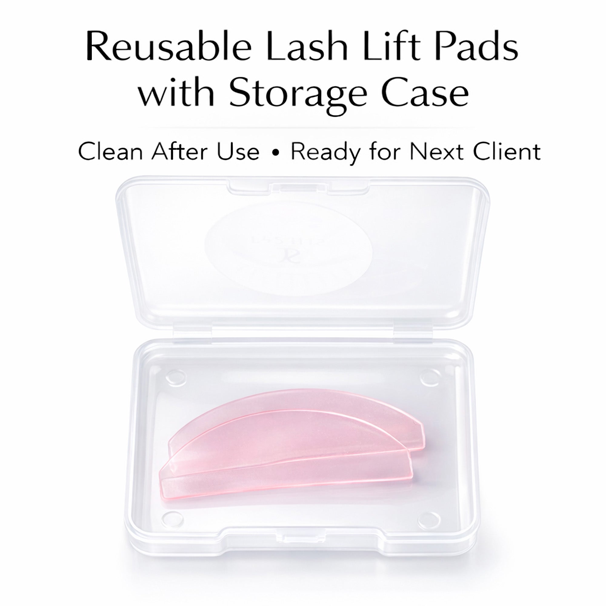 Ysen's Eyelash Lifting Pads, Self-Adhesive, 2 pieces, Korean glue-free eyelash lifting pads, Reusable, soft silicone eyelash pads for protection, for home or salon use.