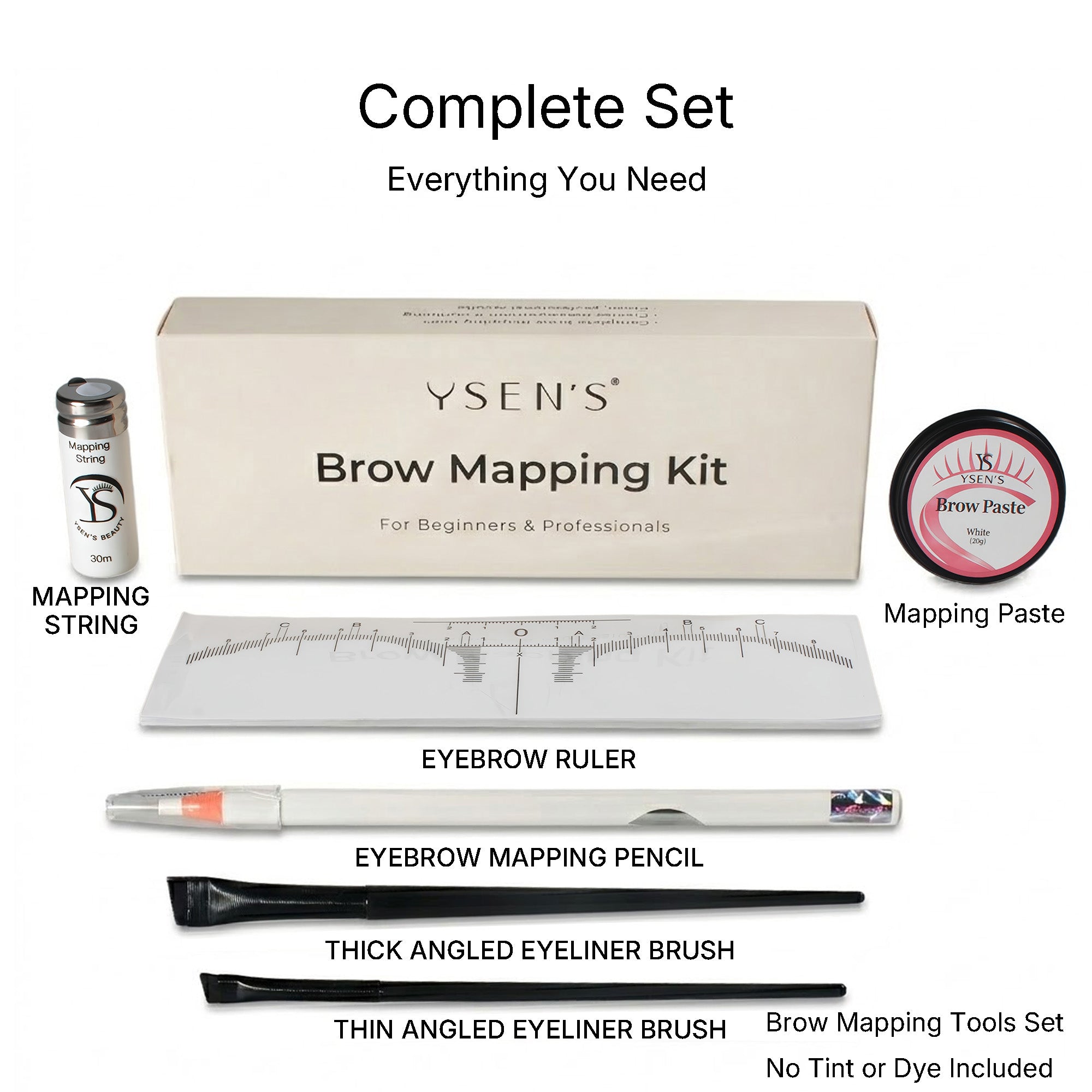 YSEN'S Brow Mapping Kit