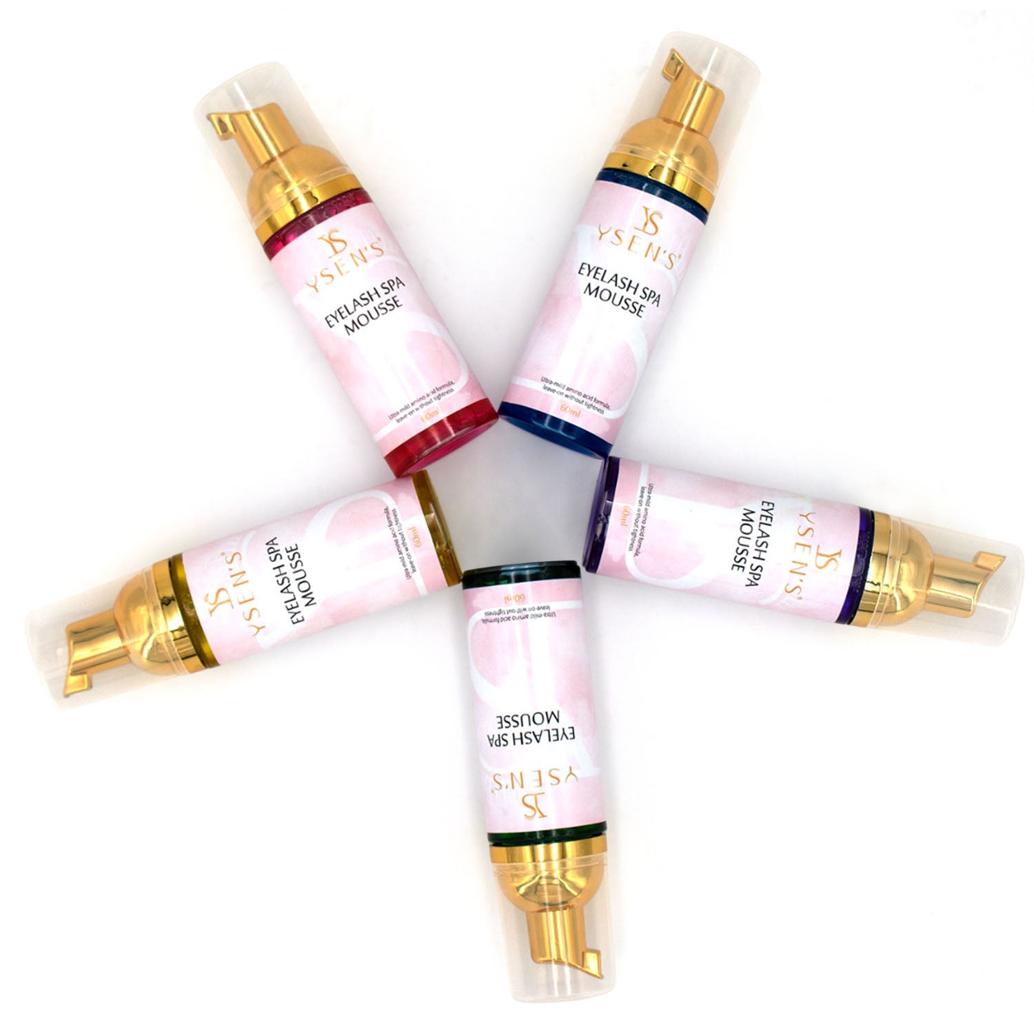 Eyelash Extension Shampoo + Brush/Eyelid & Eyebrows Foaming Cleanser