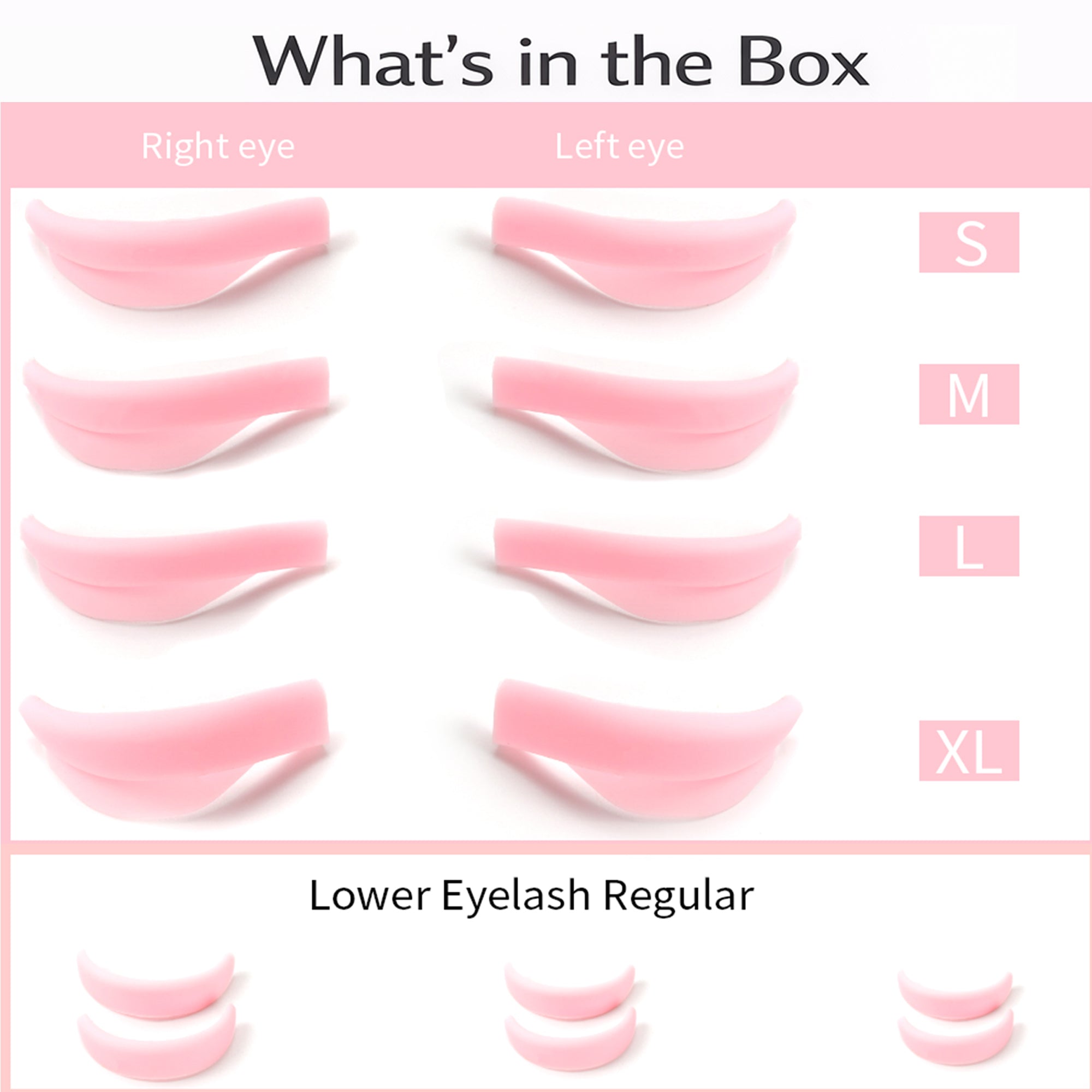 Ysen's Eyelash and Lower lashes Lift Pads