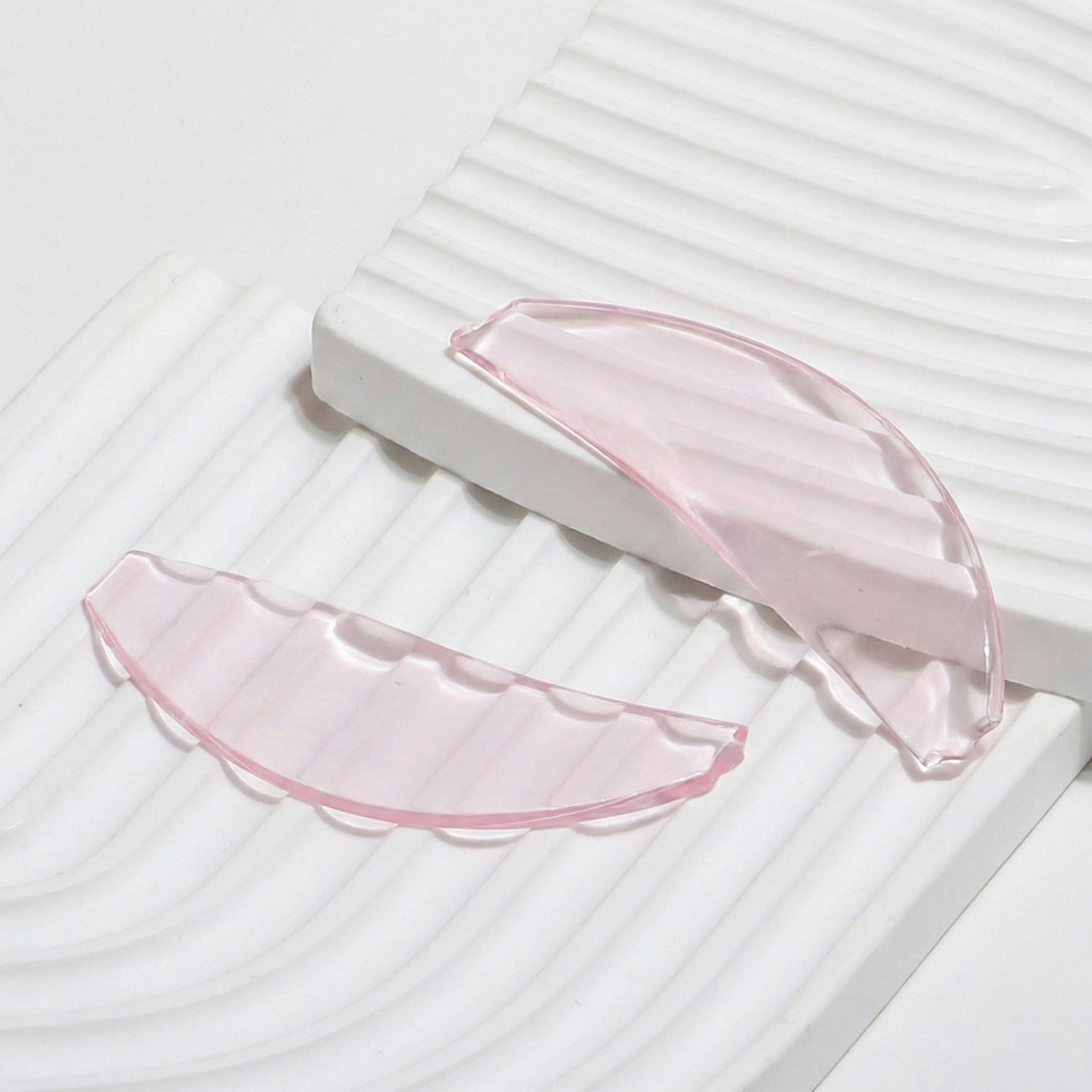 Ysen's Eyelash Lifting Pads, Self-Adhesive, 2 pieces, Korean glue-free eyelash lifting pads, Reusable, soft silicone eyelash pads for protection, for home or salon use.