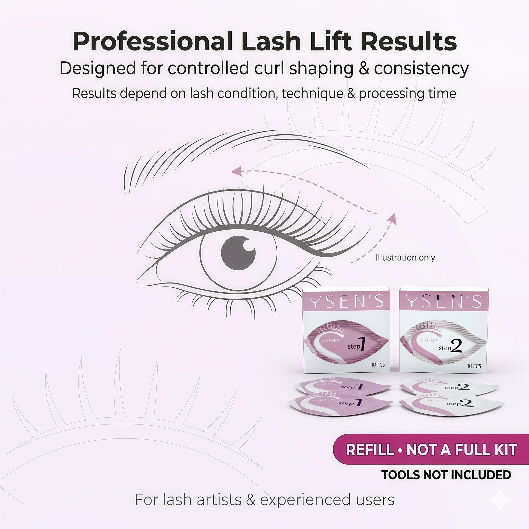 Ysen's Lash Lift Serum Set