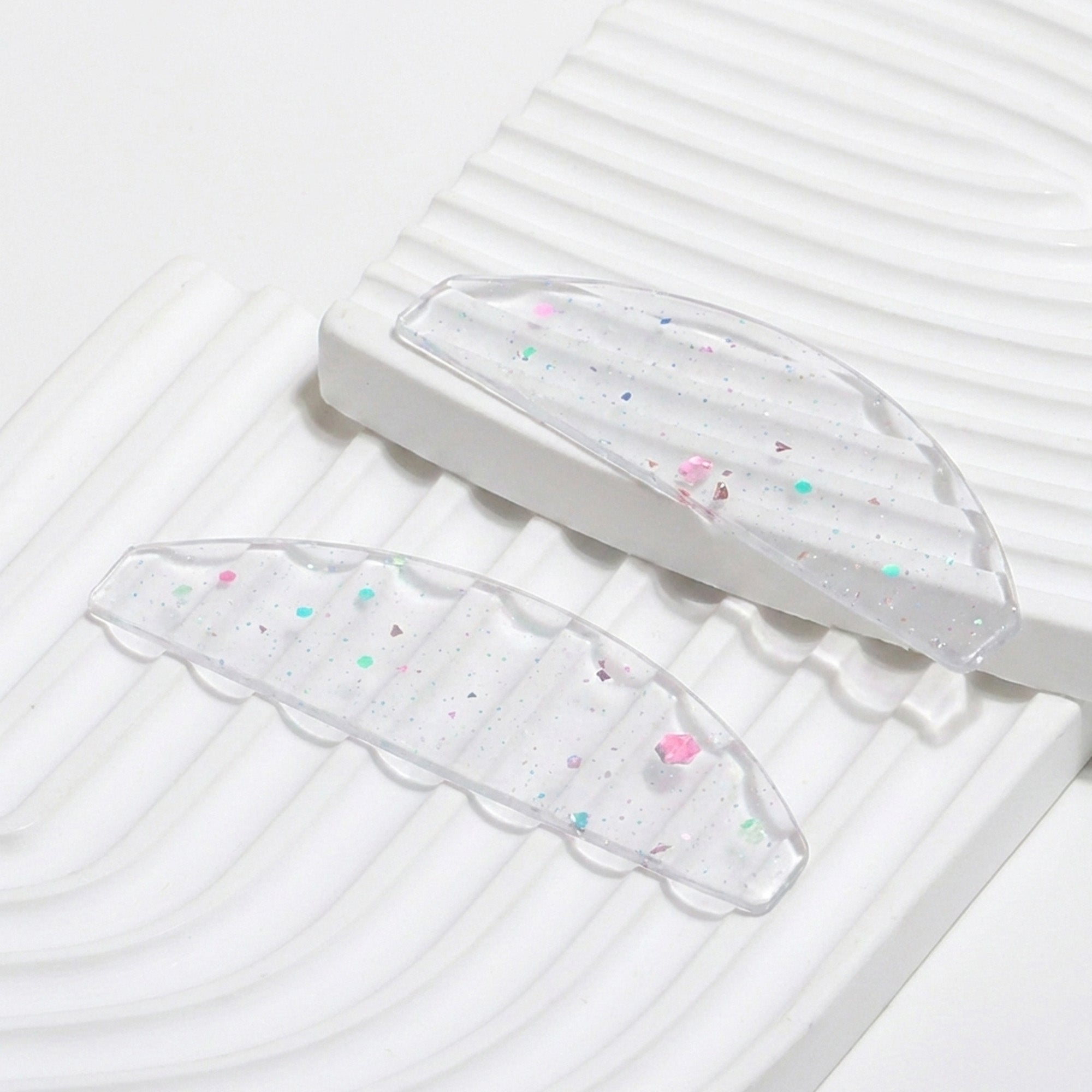 Ysen's Eyelash Lifting Pads, Self-Adhesive, 2 pieces, Korean glue-free eyelash lifting pads, Reusable, soft silicone eyelash pads for protection, for home or salon use.