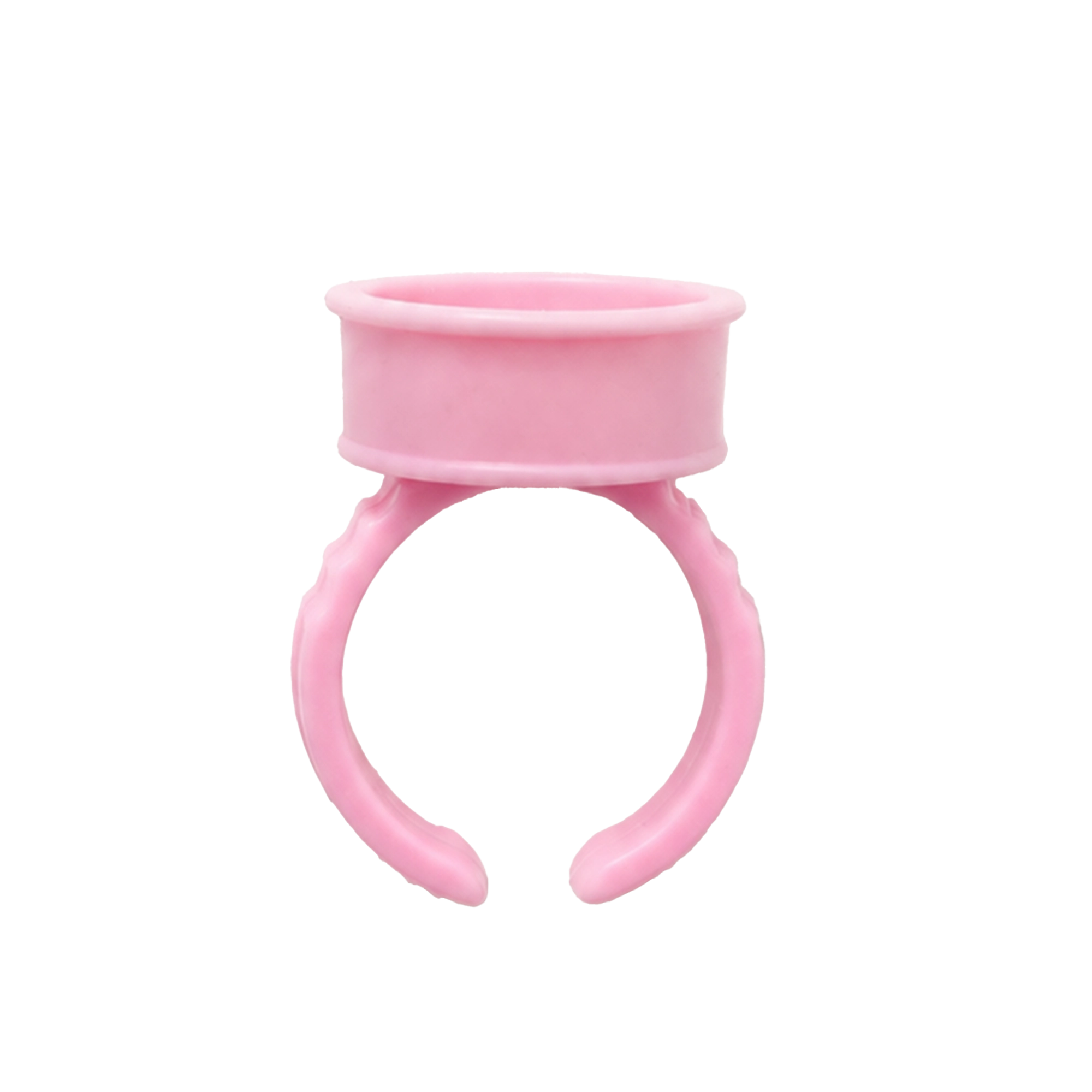YSEN’S 100-pack pink disposable lash lift rings