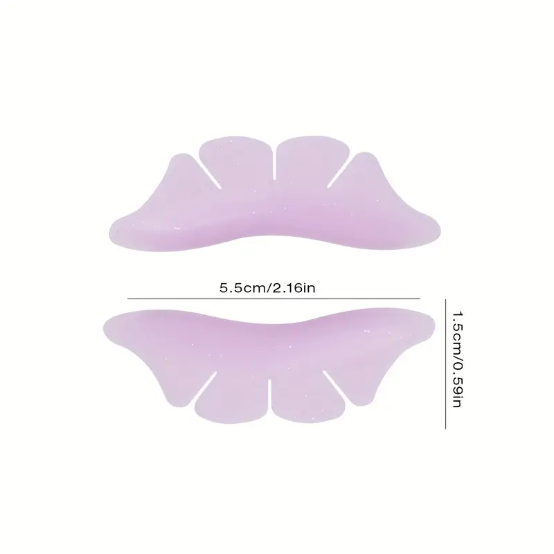 Ysen's Eyelash Lifting Pads, 2 pieces of upper and lower eyelash lifting pads, super soft and skin-friendly, suitable for home use and professional salon use.