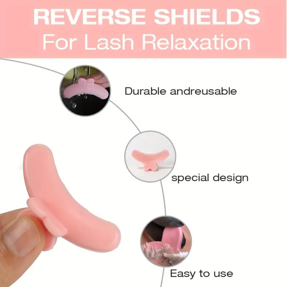 Ysen's Eyelash Lifting Reverse Shields, Easy Lash Lift and Tint, No Lash Glue Required, Suitable for Beginners and Professional Salons (1 Piece) Visit the Ysen's Store