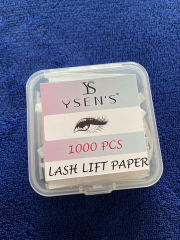 Customer review image - YSEN’S Lash Lift Paper Strips   – 1000PCS