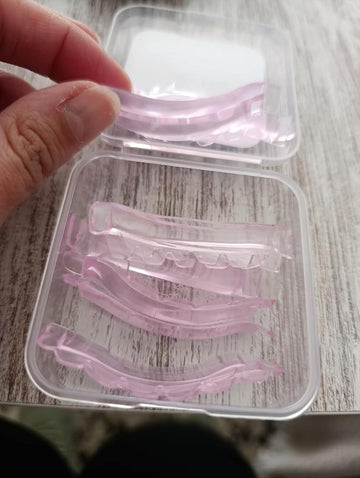 Customer review image - YSEN’S Korean Self-Adhesive   Lash Lift Shields – 12PCS