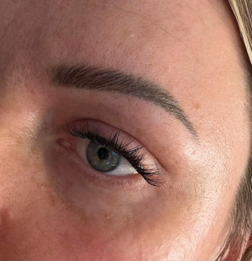 Customer review image - YSEN’S Brow Lamination Kit – 5   Treatments with Glue Balm & Brow Care