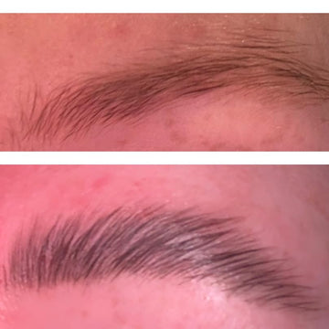 Customer review image - YSEN’S Brow Lamination Kit – 5   Treatments with Glue Balm & Brow Care