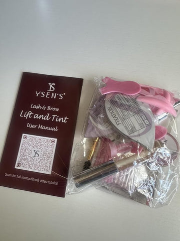 Customer review image - YSEN’S 2026 Lash & Brow   Lift + Tint Kit