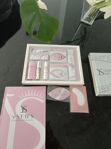 Customer review image - YSEN’S Lash & Brow Lift +   Brow Tint Basic Kit