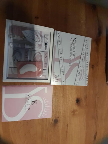 Customer review image - YSEN’S Lash & Brow Lift +   Brow Tint Basic Kit