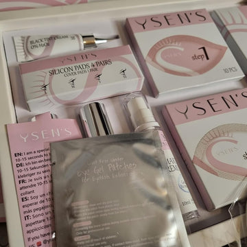 Customer review image - YSEN’S Lash & Brow Lift +   Brow Tint Basic Kit