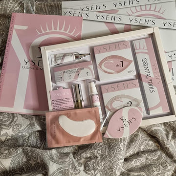Customer review image - YSEN’S Lash & Brow Lift +   Brow Tint Basic Kit