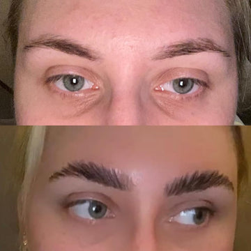 Customer review image - YSEN’S Lash & Brow Lift +   Brow Tint Basic Kit