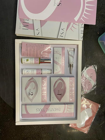 Customer review image - YSEN’S Lash & Brow Lift +   Brow Tint Basic Kit