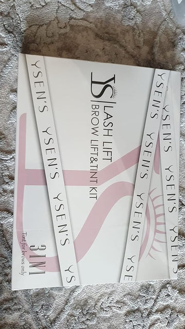 Customer review image - YSEN’S Lash & Brow Lift +   Brow Tint Basic Kit