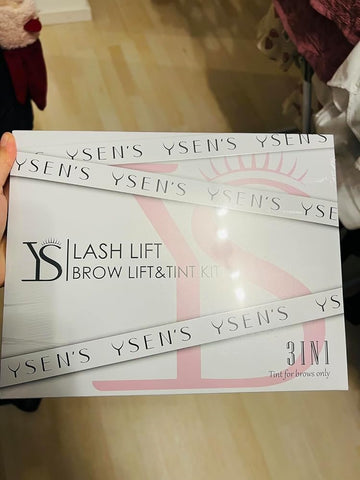 Customer review image - YSEN’S Lash & Brow Lift +   Brow Tint Basic Kit