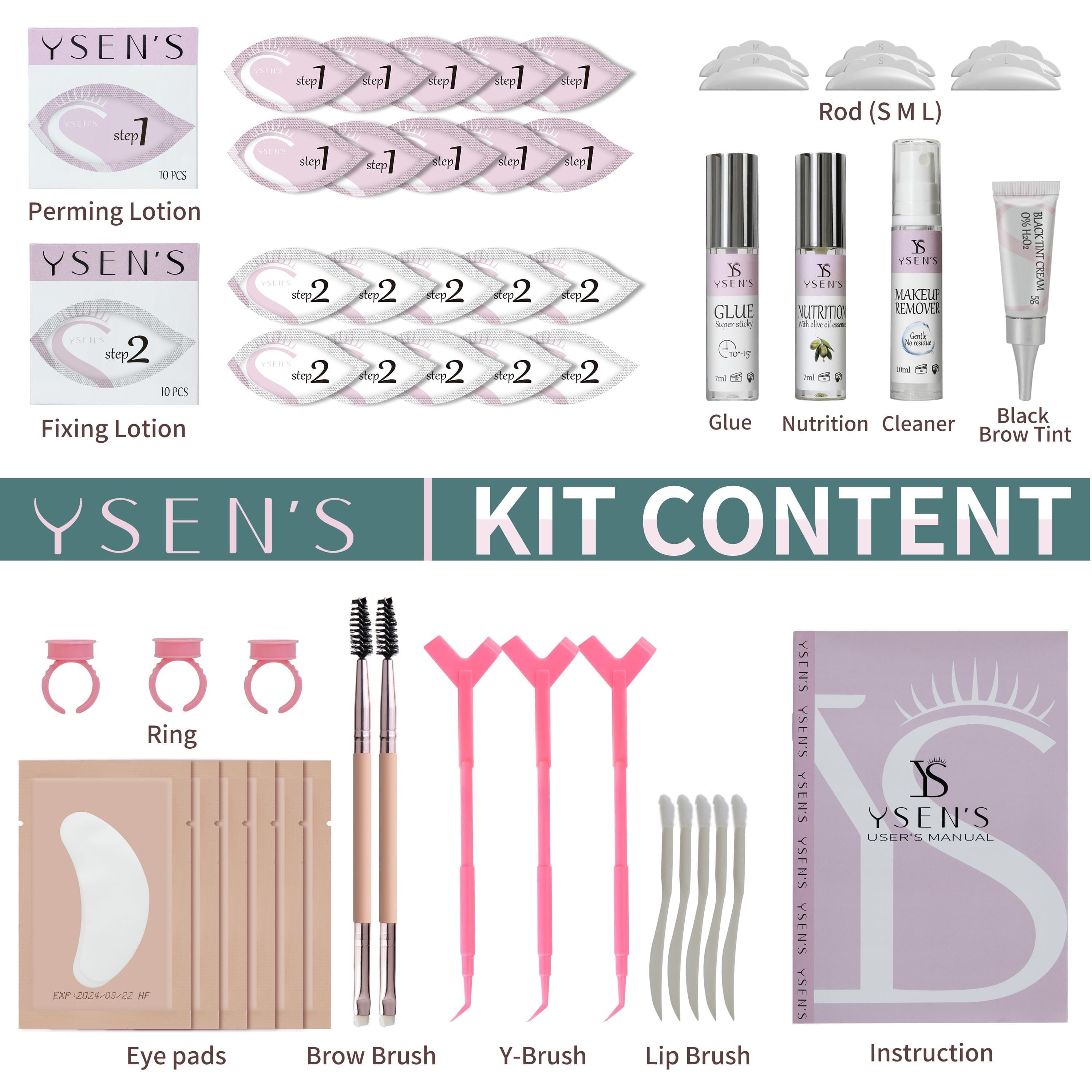 3 in 1 KIT - Lash Lift, Brow Lift & Tint Kit